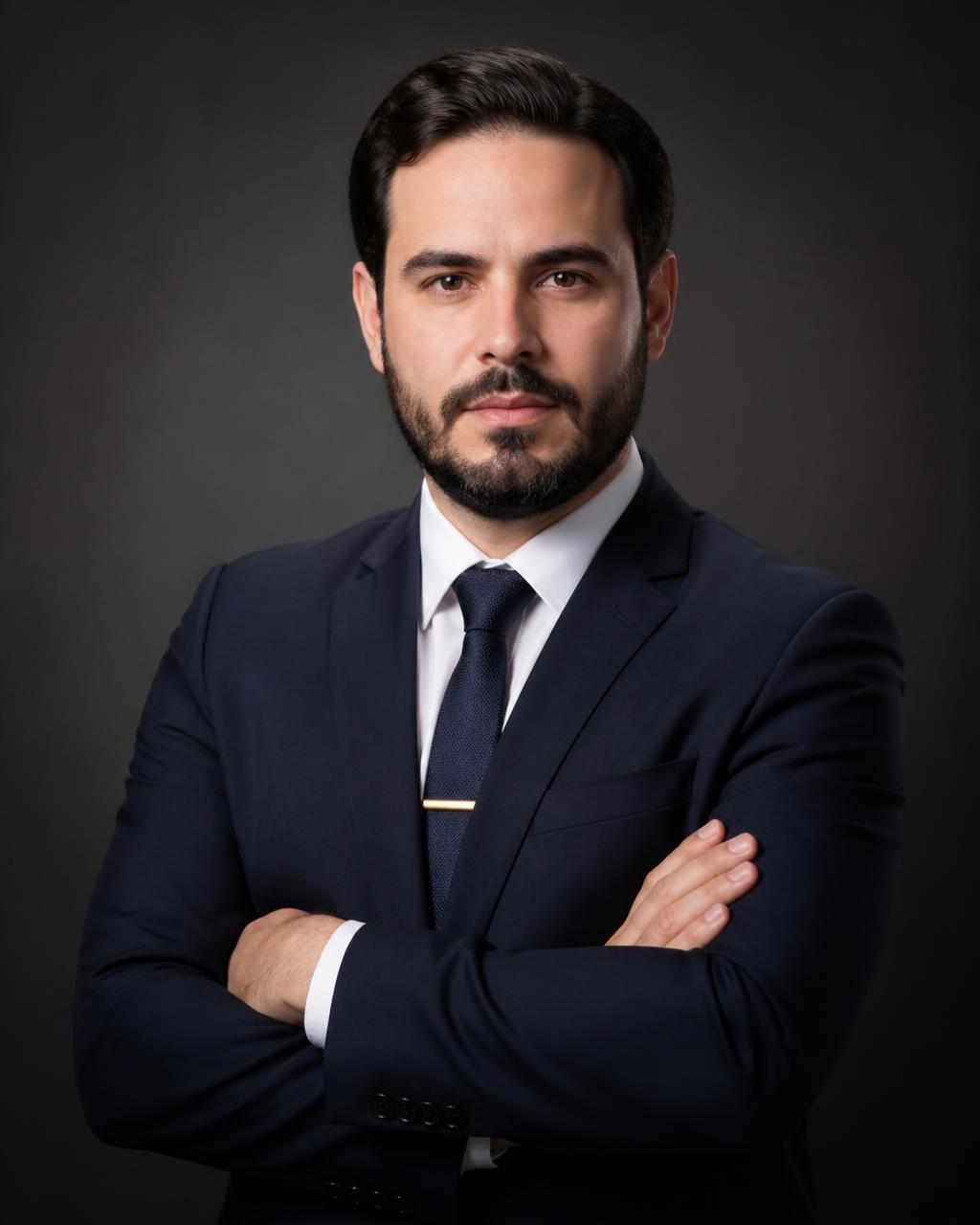Retrato institucional de Dr. Rafael Monteiro